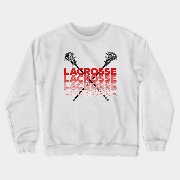Lacrosse Crewneck Sweatshirt by DiegoCarvalho